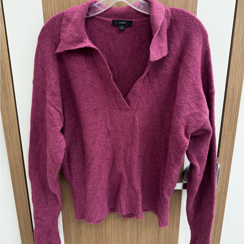 J.‎ Crew Collar Alpaca Wool Blend Women's Sweater